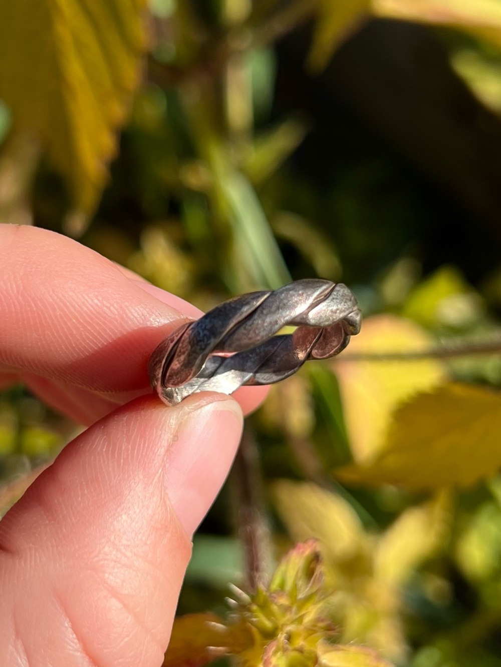 Twisted Sterling Silver Ring